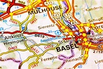 Basel Map - Switzerland
