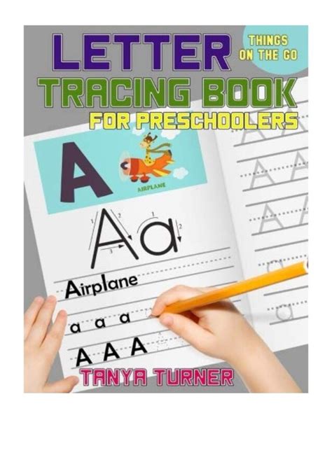 Letter Tracing Book For Preschoolers Pdf Tanya Turner Alphabet Han