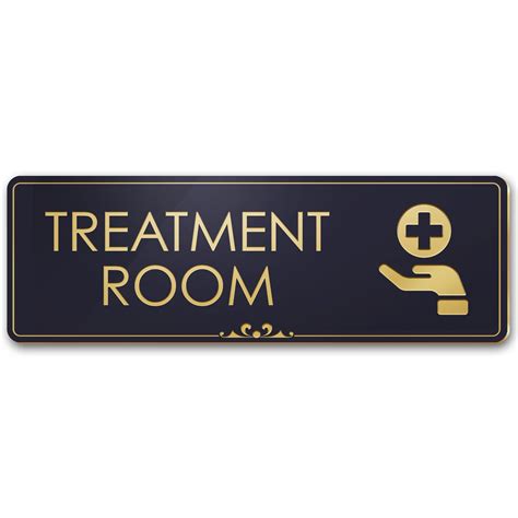 Treatment Room Sign Treatment In Session Sign 3 X Etsy
