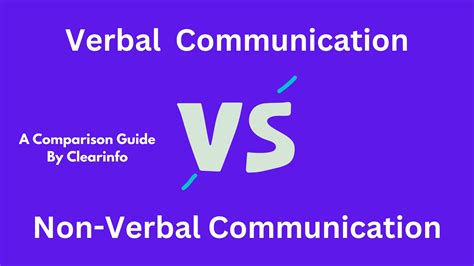 10 Differences Between Verbal And Nonverbal Communication Examples
