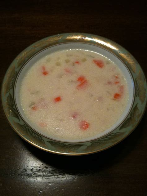 I grew up in new england, which means that from the time i was young, i had a certain fondness for clam chowder. 5 Element Food: Geoduck Clam Chowder