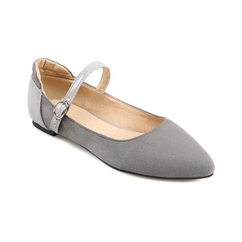 Stylish Womens Flat Shoes With Splicing And Solid Color Design Liked