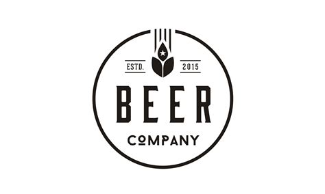 Vintage Retro Beer Brewery Brewing Logo Graphic By Enola99d · Creative