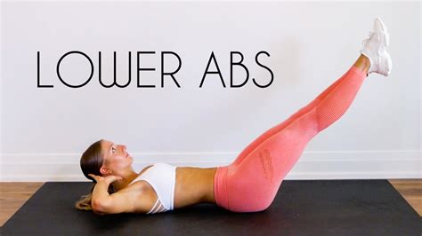 lower abs workout at home