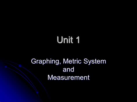 Ppt Graphing Metric System Powerpoint Presentation Free To