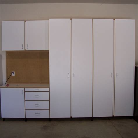 Photos Of Commercial Garage Cabinets Overhead Racks And Closet