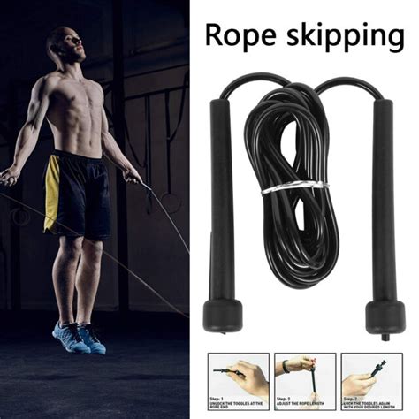 Jump Rope Crossfit Skipping Rope Adjustable 10 Feet For Exercising And