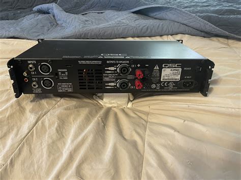 Qsc Stereo Power Amplifier Gx5 In Excellent Condition 700 Watts Ebay