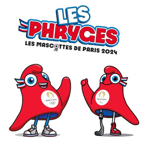 Mascottes Olympiques Et Paralympiques PARIS 2024 24 Cm