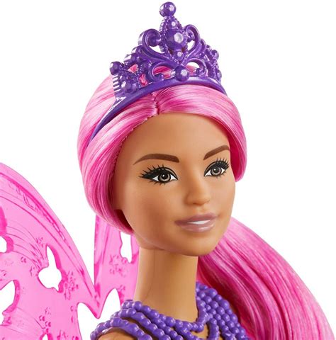 Barbie Dreamtopia Fairy Doll 12 Inch With Pink And Blue Jewel Theme