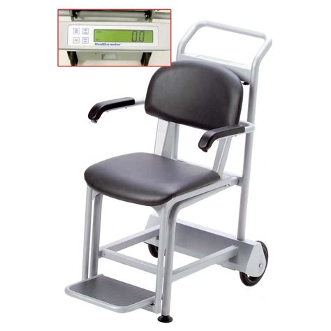 The seca 954 digital chair scale has a 440 pound capacity with a 0.2 pound resolution, and also weighs in kilograms. Digital Chair Scale | ColonialMedical.com