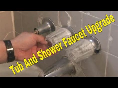 Behind the shower head, towards the wall, you will find the attachment that you will need to turn in order to remove the shower head. tub and shower convert 3 handle to single handle diy 2 of ...