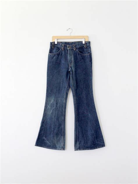 Vintage Levis Bell Bottoms Denim Jeans Waist 32 86 Vintage