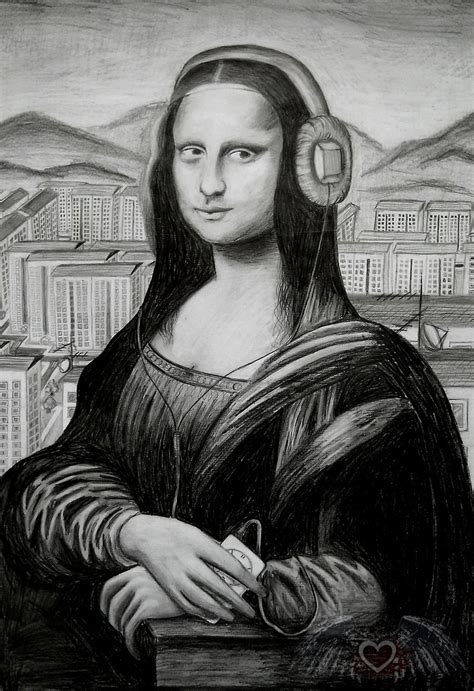 Modern Mona Lisa By Bielek On Deviantart