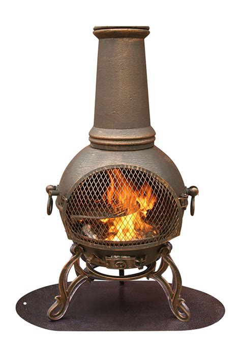 Overall, this fire pit cover pleased customers with its ability to stay securely in place and keep out any moisture. Chimenea & Fire Pit Floor Protector | Outdoor Heating Company