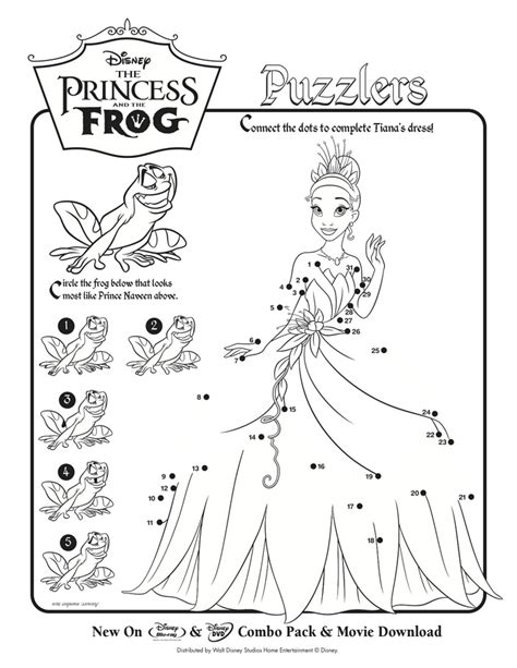 Free Printable Disney Activity Pages

