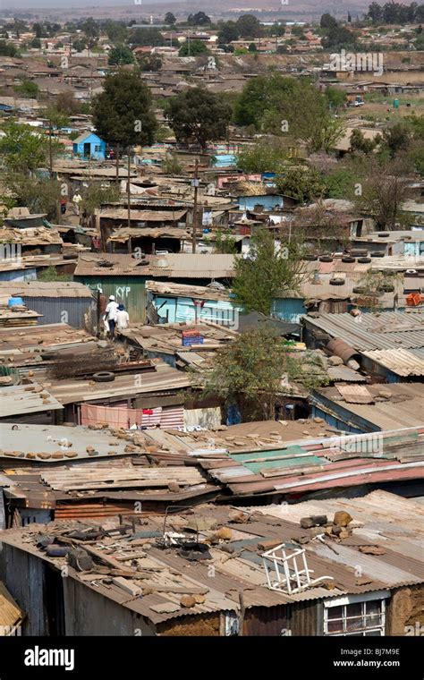 Elendsviertel In Soweto Johannesburg Südafrika Stockfotografie Alamy