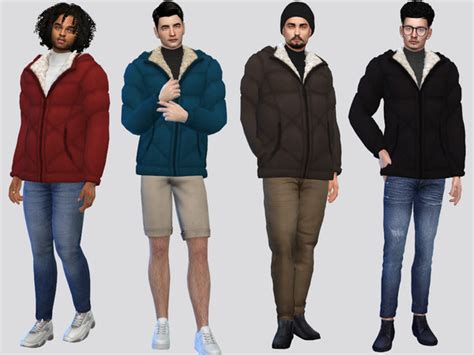 The Sims Resource Shelley Winter Jacket