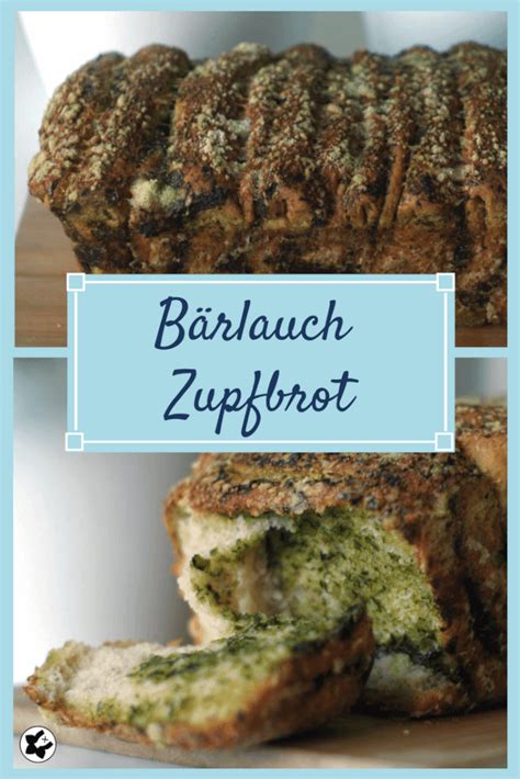 Bärlauch-Zupfbrot • chiliblueten.com