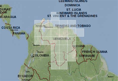 Download Venezuela Topographic Maps