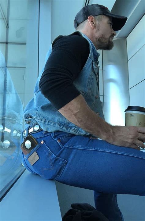 Wrangler The Sexiest Jeans Ever Made Sexy Bearded Men Tight Jeans