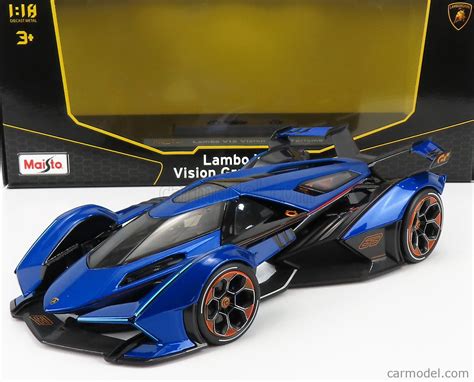 Lamborghini V12 Vision Gran Turismo Metal Diecast Model Scale 118
