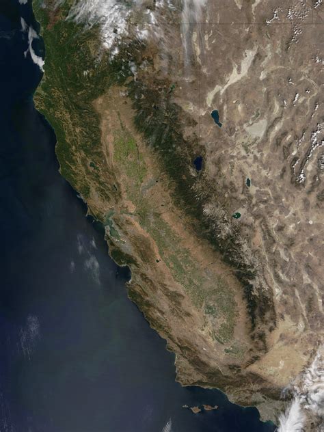 Nasa Visible Earth California