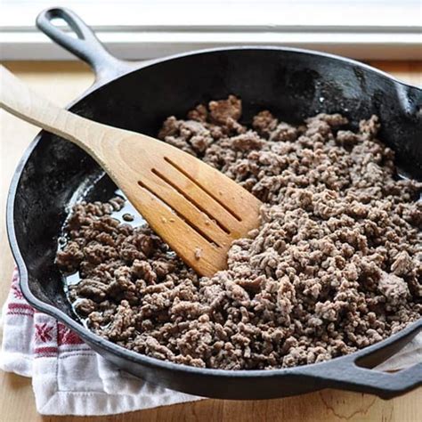 This recipe calls for nonstick cooking spray which is not in the spark data. Everything You Need to Know About Ground Beef | Kitchn