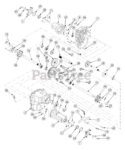 Cub Cadet 2166 Parts Diagram