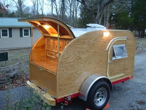 Whether you own land, rent it you can get better weather protection and save more by building an awning over your trailer if you. DIY Teardrop Camping Trailer | Home Design, Garden & Architecture Blog Magazine