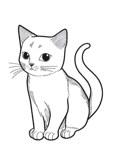 40 free printable coloring pages of cats: A Purr-fect Way to Relax and