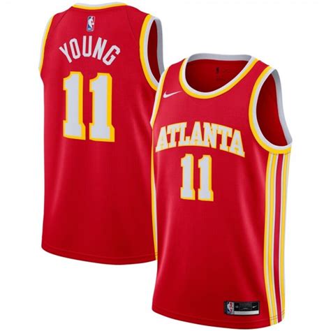 Atlanta Hawks Trikot Trae Young 11 2020 2021 Nike Icon Edition Swingman