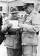 WWII. Italian General Ugo Cavallero & German General Albert Kesselring.