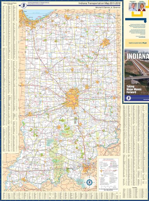 Map Of Indiana With Cities Verjaardag Vrouw 2020
