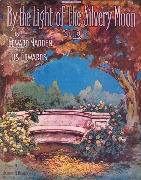By The Light Of The Silvery Moon 1909 The Public Domain Review