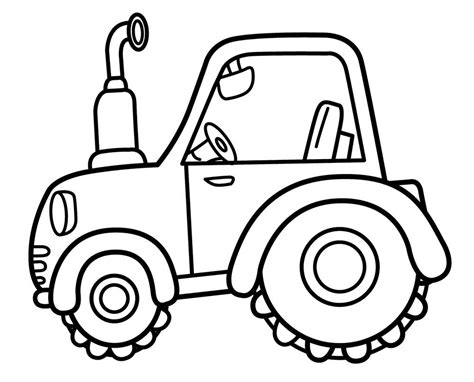25 Best Tractor Coloring Pages To Print
