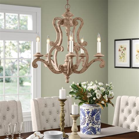 Interior lighting → mini chandelier. 25 Ideas of Corneau 5-light Chandeliers