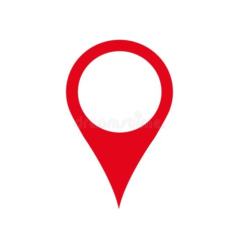 Pin Map Marker Pointer Icon Gps Location Symbol For Stock Stock