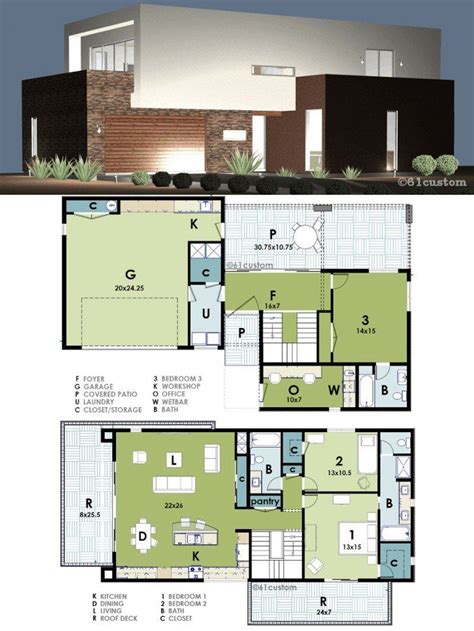 Minimalist Ultra Modern House Plans