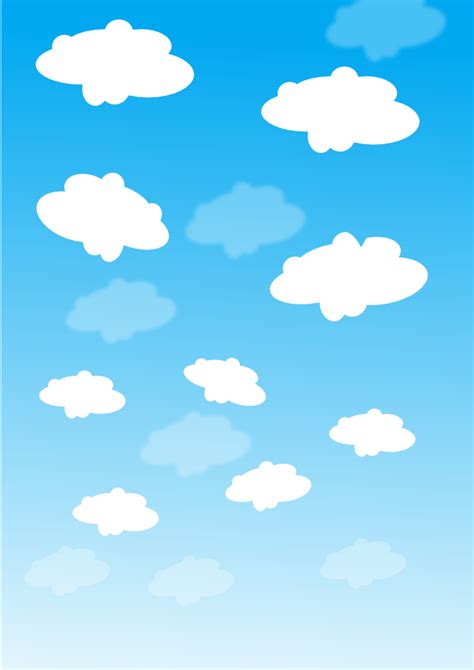 Onlinelabels Clip Art Sky With Clouds