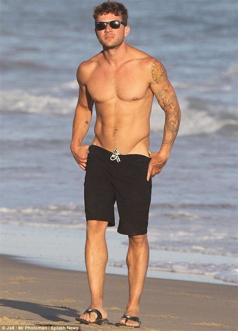 Ryan Phillippe Shows Off His Toned Torso As He Enjoys Day At The Beach