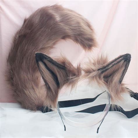 Furry Wolf Cat Furry Werewolf Ears And Tail Wolf Tail Color Rubio