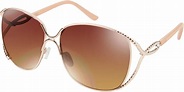 Amazon.com: Rocawear Women's R569 Oval Sunglasses, 68 mm: Clothing