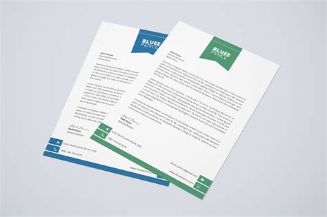 Represent your letterhead in style. Letterhead Free Download on Behance