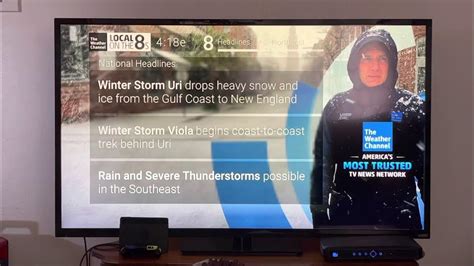 Directv Twc Local On The 8s With Twc Storm Alert February 15 2021 1