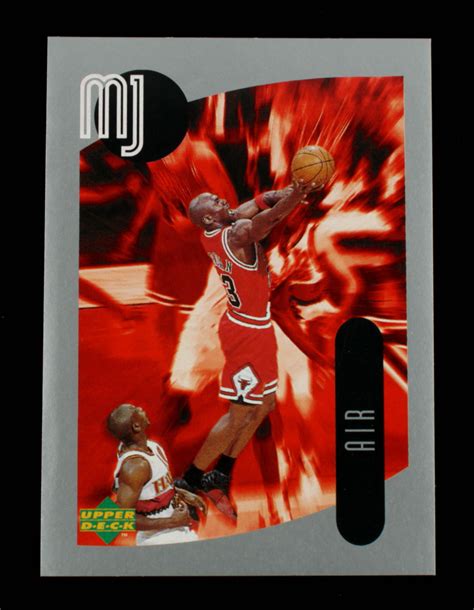 Michael Jordan 1998 Upper Deck Mj Sticker Collection 127 Pristine
