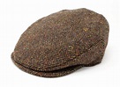 Hanna Hats - Irish Tweed Flat Cap for Men's Donegal Vintage Driving Hat ...