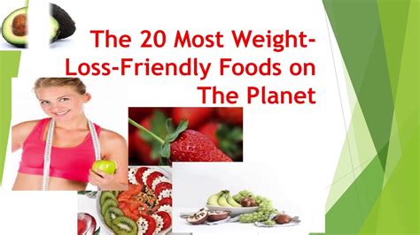 The 20 Most Weight Loss Friendly Foods Health Of One Life Youtube