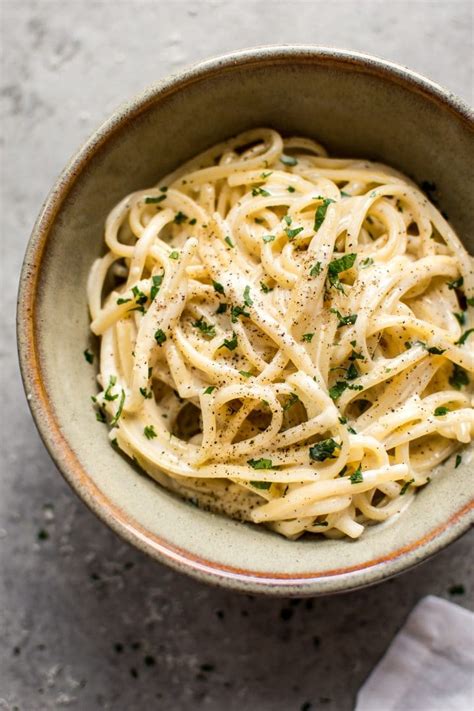 15 Minute Creamy Garlic Pasta Recipe Salt And Lavender