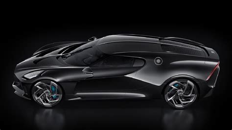 Priced At Rs 132 Crore Bugatti Showcases One Off La Voiture Noire